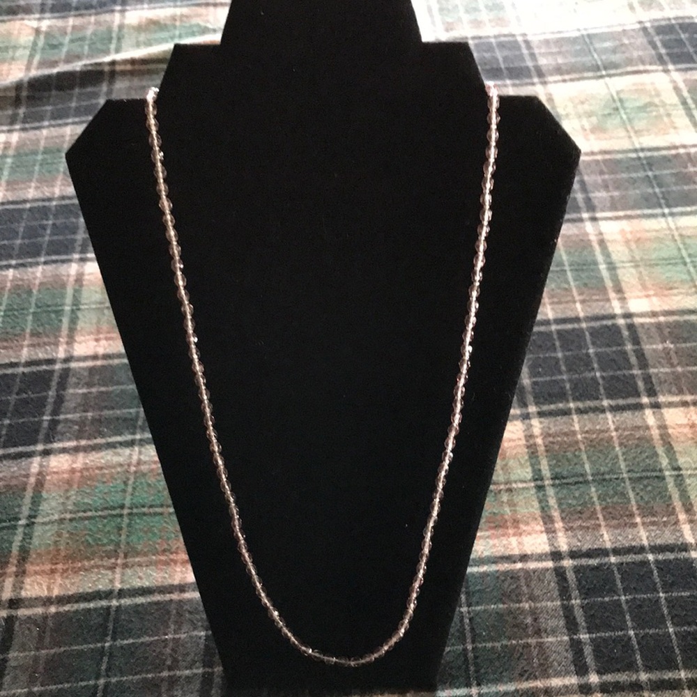 Worthington Amethyst Facet Glass Bead Necklace